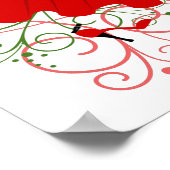 Schönes Weihnachtskleid Poster (Ecke)