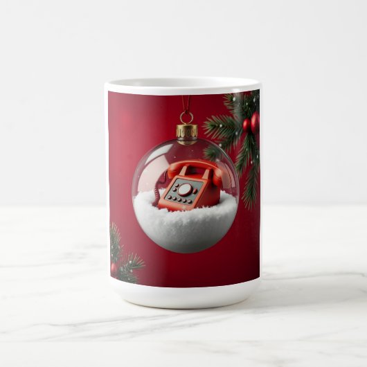 Schönes Weihnachtslicht Neu 2025 Kaffeetasse (Mittel)