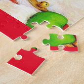 schönes Weihnachtsmann-Puzzlespiel Puzzle (Seite)