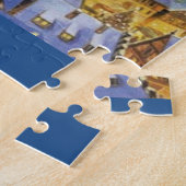 schönes Weihnachtsmann-Renpuzzlespiel Puzzle (Seite)