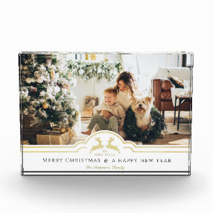 Schönes Weihnachtsrahmen Personalisiertes Foto