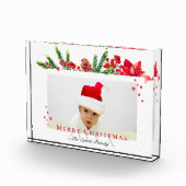 Schönes Weihnachtsrahmen Personalisiertes Foto (Rechts)