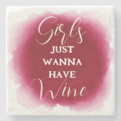 Schönes Weinkeller - Stone Untersetzer (Vorderseite)