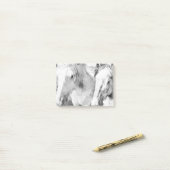 Schönes Weiße Pferd Post-it Klebezettel (Auf Schreibtisch)