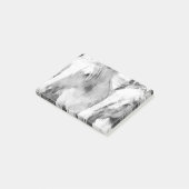 Schönes Weiße Pferd Post-it Klebezettel (angewinkelt)