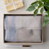 Schönes Weißes Pferd Galloping im Schnee Seidenpapier (Geschenk)