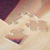 schönes weißes Pferd Puzzle (Seite)