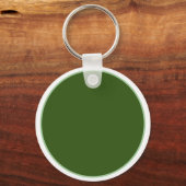 Schönes weißschwanziges Hirsch im Feld Schlüsselanhänger (Rückseite)