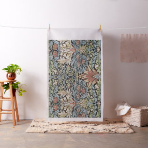 Schönes Werk von William Morris, Art Nouveau, Beau Stoff