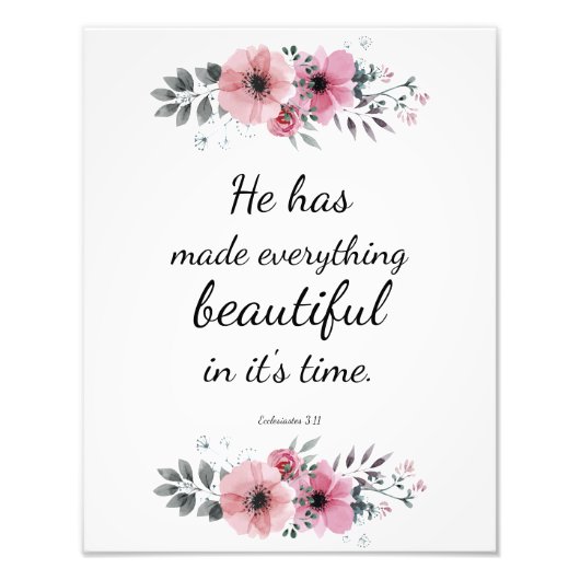 Schönes Wertvolles Bibelpreisangebot Fotodruck (Vorne)