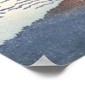 Schönes Wetter mit Südwind Poster (Ecke)