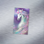 Schönes Whimsical Unicorn Pferd Magnetische Visitenkarte (Beispiel)