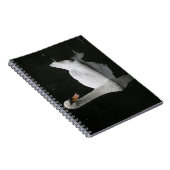 Schönes White Swan-Notebook Notizblock (Rechte Seite)
