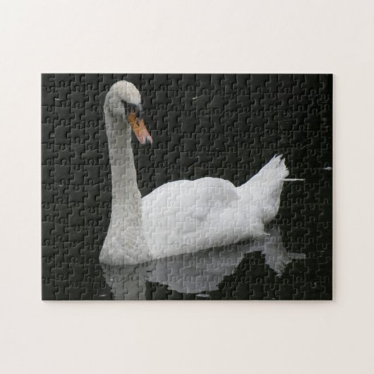Schönes White Swan Puzzle (Horizontal)