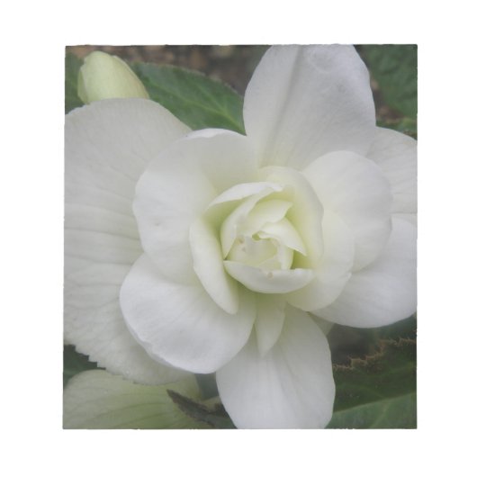 Schönes Whitepaper Notizblock (Vorderseite)