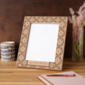 Schönes Wiederholmuster Geätzte Rahmen (Links)