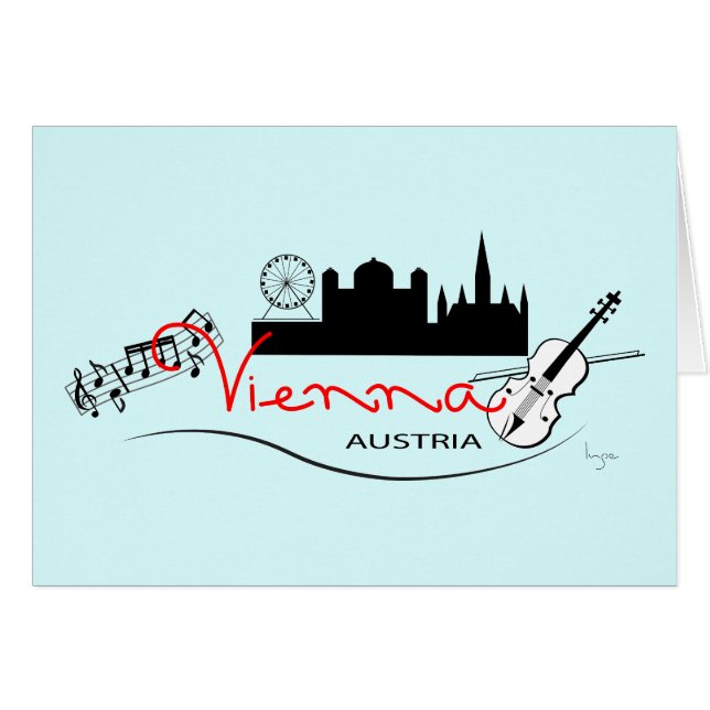 Schönes Wien, Österreich (Vorderseite (Horizontal))