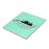 Schönes Wien, Österreich Fliese (Seite)