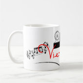 Schönes Wien, Österreich Kaffeetasse (Links)