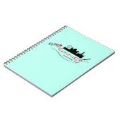 Schönes Wien, Österreich Notizblock (Linke Seite)