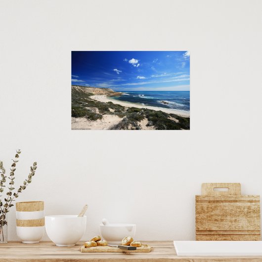 Schönes Wild Coastline Poster (Küche)
