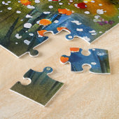 Schönes Wildblume-Feld für Wasserfarben Puzzle (Seite)