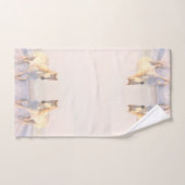 Schönes Wildes Weiße Pferd Badhandtuch Set (Handtuch)