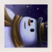 Schönes Winter-Snowman-Puzzle Puzzle (Horizontal)