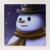 Schönes Winter-Snowman-Puzzle Puzzle (Vertikal)