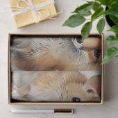 Schönes Wintermäuse & Fox Dekoupage Tissue Seidenpapier (Geschenk)