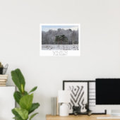 Schönes Winterposter! Poster (Heimbüro)
