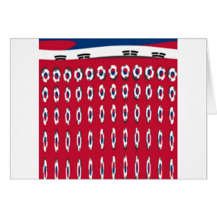 Schönes Winziges Koreanisches Flaggen-Design mit R