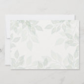 Schönes wirst du mein Foto sein Einladung (Rückseite)