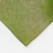 Schönes Wolfskopfbild Fleecedecke (Ecke)