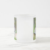 Schönes Wolfskopfbild Mattglastasse (Mittel)