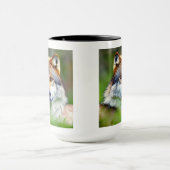 Schönes Wolfskopfbild Tasse (Zentrum)