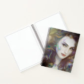 Schönes Woman Spiral Notebook Notizblock (Innenseite)