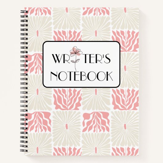 Schönes Writer's Notebook Notizblock (Vorderseite)