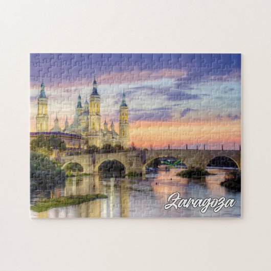 Schönes Zaragoza, Spanien Puzzle (Horizontal)