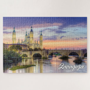 Schönes Zaragoza, Spanien Puzzle