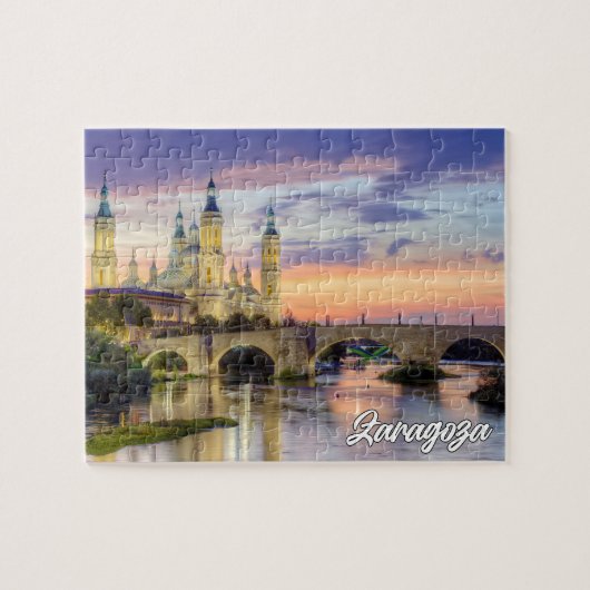 Schönes Zaragoza, Spanien Puzzle (Horizontal)