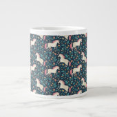 Schönes Zaubermuster Jumbo-Tasse (Vorderseite)