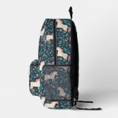 Schönes Zaubernappenmuster Bedruckter Rucksack (Rechts)