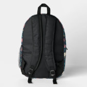 Schönes Zaubernappenmuster Bedruckter Rucksack (Rückseite)