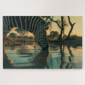 Schönes Zebra in The Wild 1014pcs Jigsaw Puzzle (Horizontal)