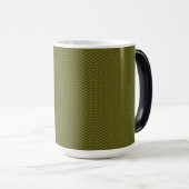 Schönes Zickzack-Muster Absolventen-Kaffeetasse Verwandlungstasse (VorderseiteRechts)