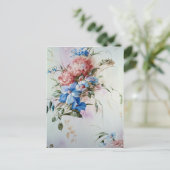 Schönes Zimmer Postkarte (Stehend Vorderseite)