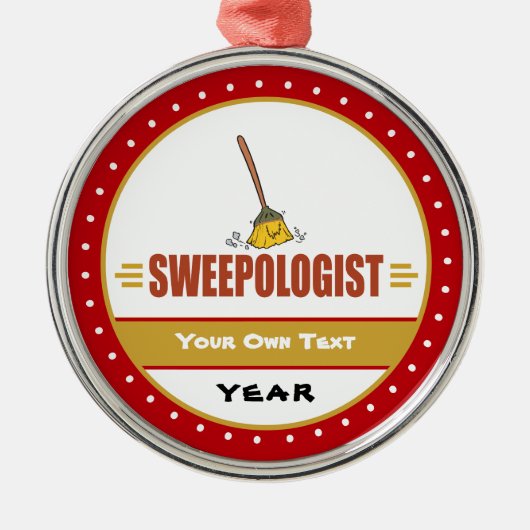 Schönes Zimmer-Sweep Ornament Aus Metall (Vorne)