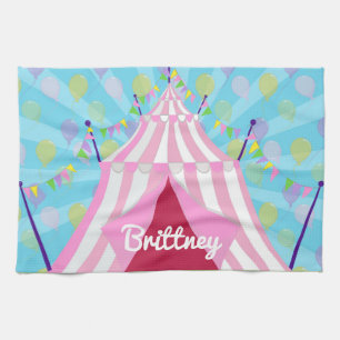 Schönes Zirkus-Zelt Geschirrtuch