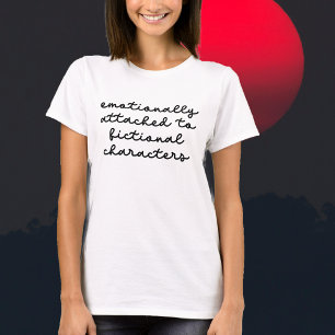 Schönes Zitat für Buchliebhaber Moderne Schrift T-Shirt